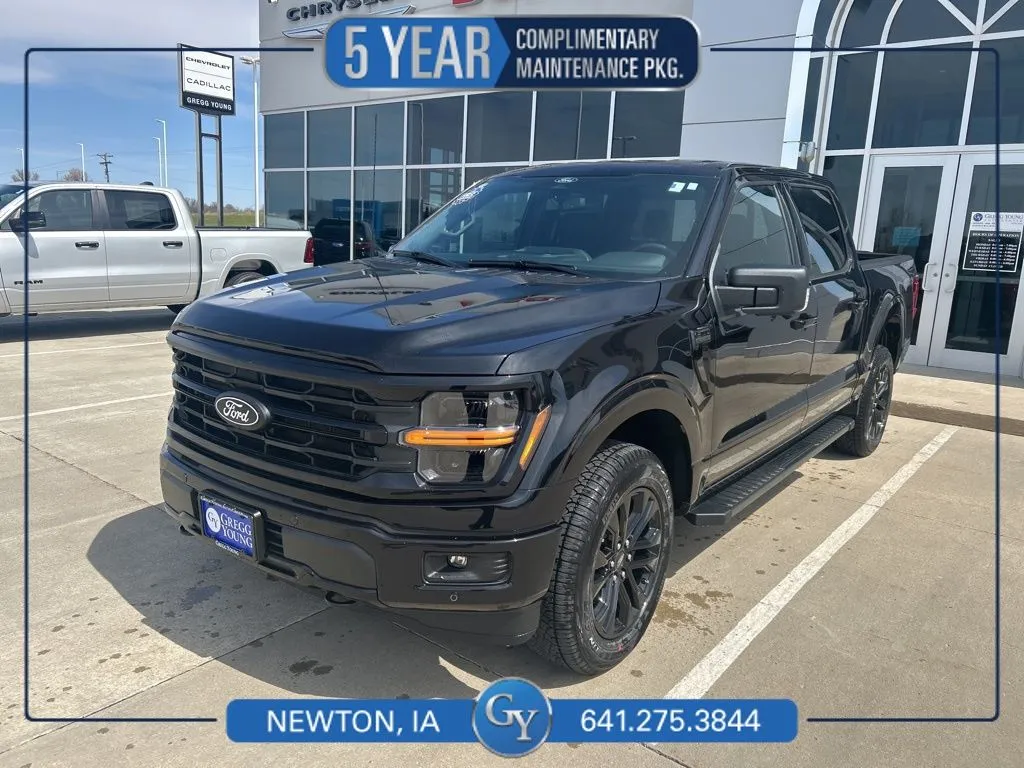 Black 2026 Ford F-150 XLT for sale in Newton, IA