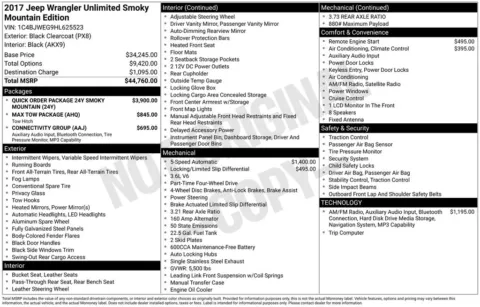 Photos of 2017 Jeep Wrangler Unlimited Sahara for sale in Newton, IA at Gregg Young Ford of Newton