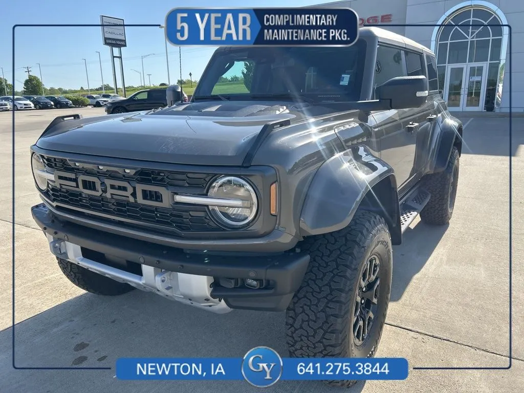 Gray 2026 Ford Bronco Raptor for sale in Newton, IA