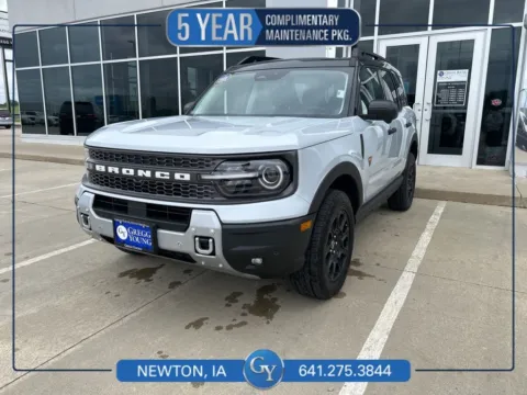 White 2026 Ford Bronco Sport Badlands for sale in Newton, IA