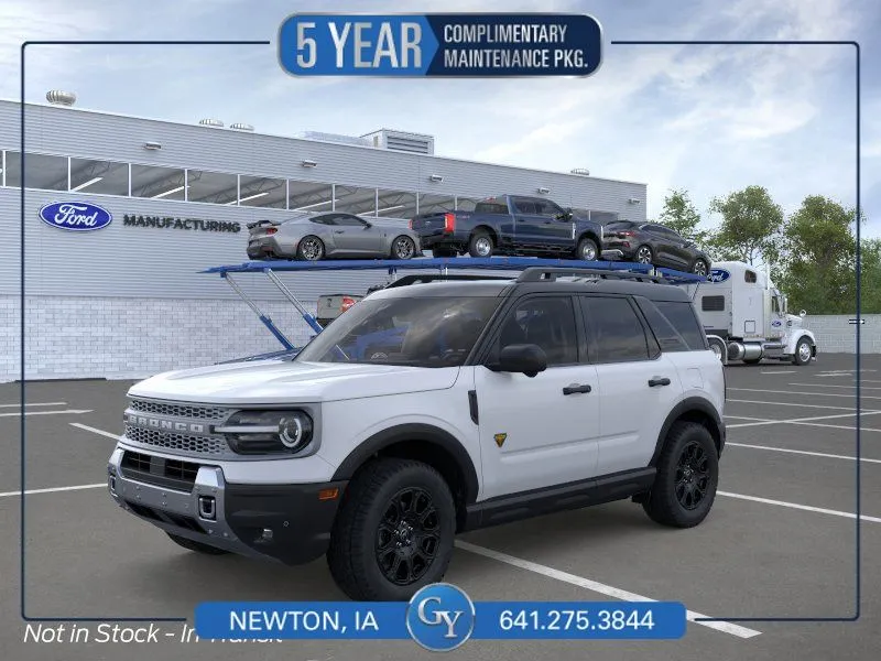 White 2026 Ford Bronco Sport Badlands for sale in Newton, IA
