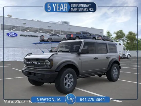Gray 2026 Ford Bronco Big Bend for sale in Newton, IA