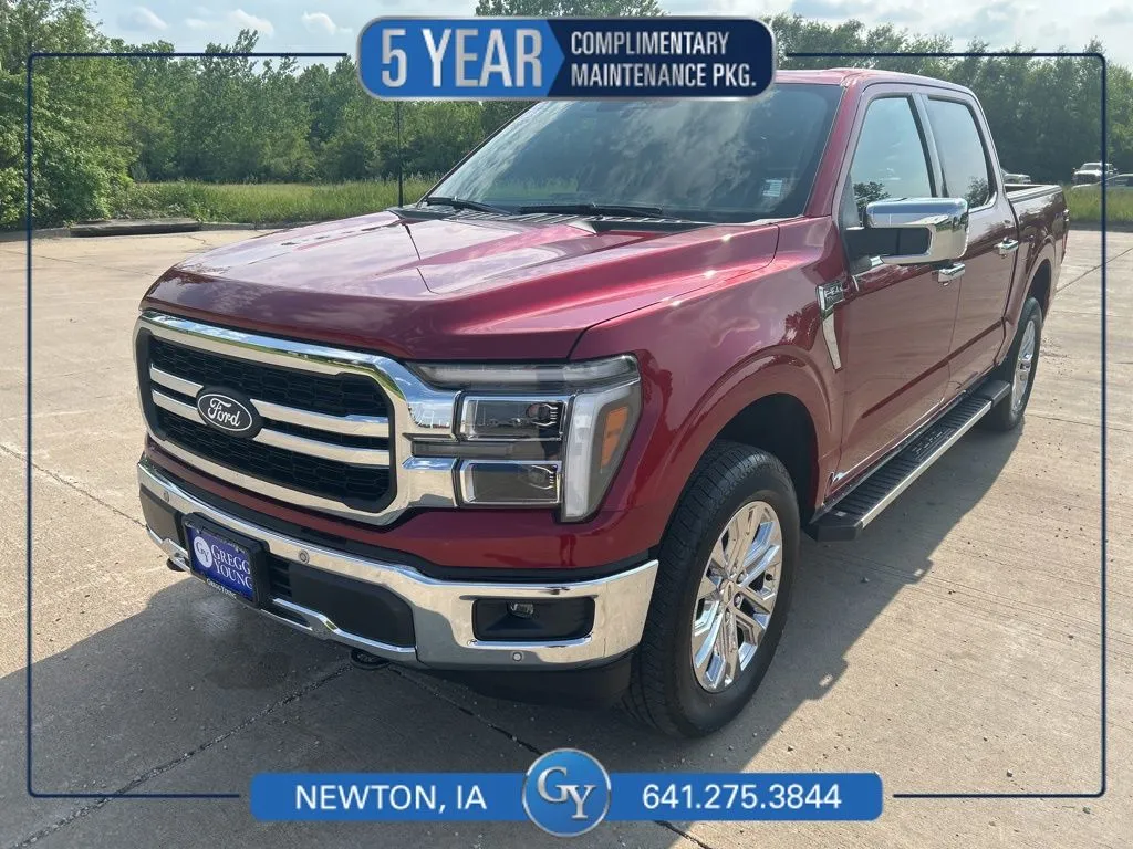 Red 2026 Ford F-150 Lariat for sale in Newton, IA