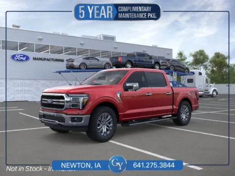 Red 2026 Ford F-150 Lariat for sale in Newton, IA
