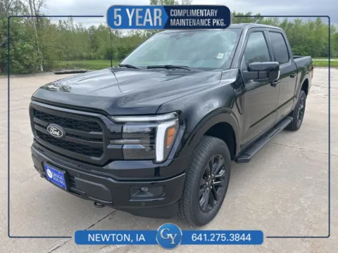 Black 2026 Ford F-150 Lariat for sale in Newton, IA