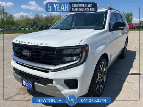 White 2026 Ford Expedition Platinum for sale in Newton, IA