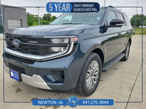 Blue 2026 Ford Expedition Platinum for sale in Newton, IA