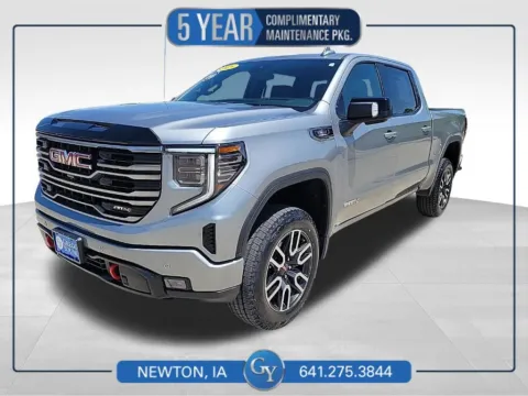 Gray 2025 GMC Sierra 1500 AT4 for sale in Newton, IA