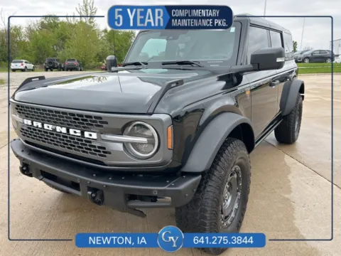 Black 2025 Ford Bronco Badlands for sale in Newton, IA