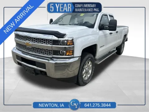 White 2019 Chevrolet Silverado 2500HD Work Truck for sale in Newton, IA