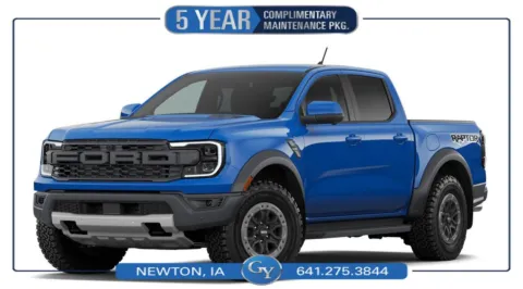 Blue 2026 Ford Ranger Raptor for sale in Newton, IA