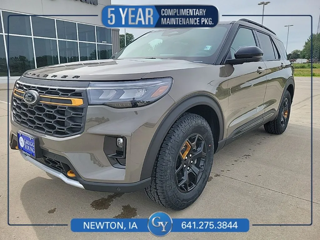 Gray 2026 Ford Explorer Tremor for sale in Newton, IA