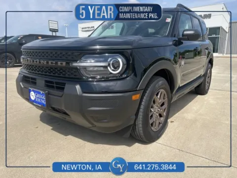 Black 2026 Ford Bronco Sport Big Bend for sale in Newton, IA