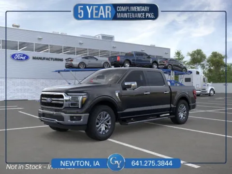 Black 2026 Ford F-150 Lariat for sale in Newton, IA