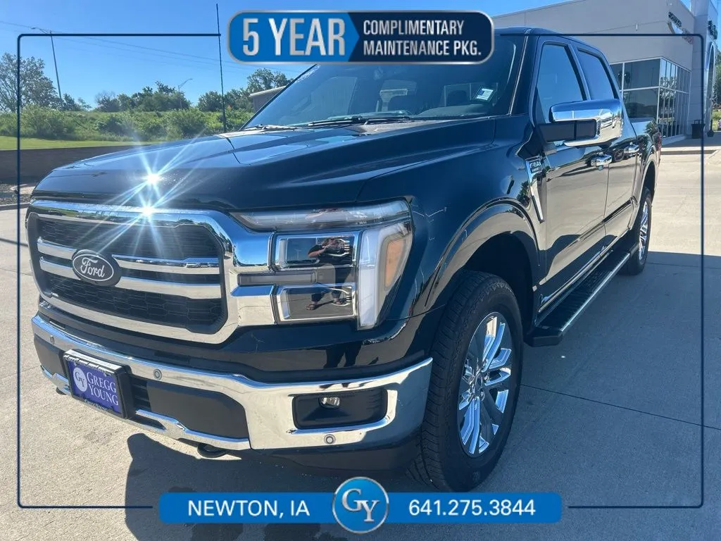 Black 2026 Ford F-150 Lariat for sale in Newton, IA