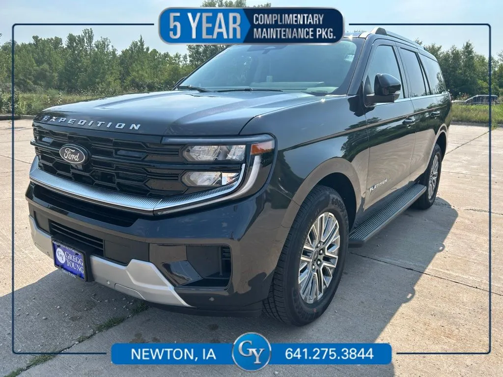 Gray 2026 Ford Expedition Platinum for sale in Newton, IA
