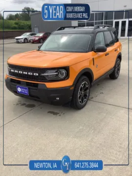 Black 2026 Ford Bronco Sport Outer Banks for sale in Newton, IA