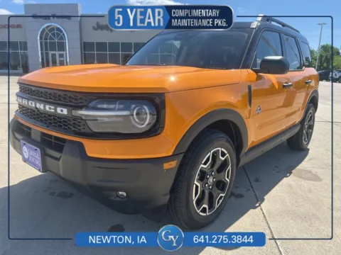Black 2026 Ford Bronco Sport Outer Banks for sale in Newton, IA