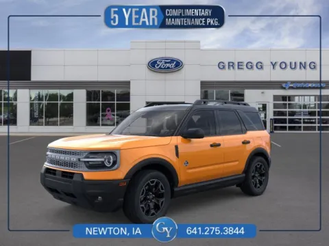 Black 2026 Ford Bronco Sport Outer Banks for sale in Newton, IA