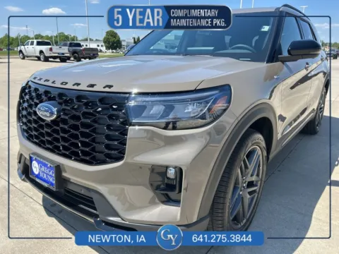 Gray 2026 Ford Explorer ST-Line for sale in Newton, IA