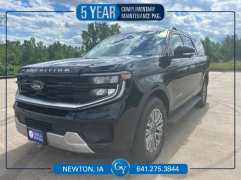 Black 2026 Ford Expedition Max Platinum for sale in Newton, IA