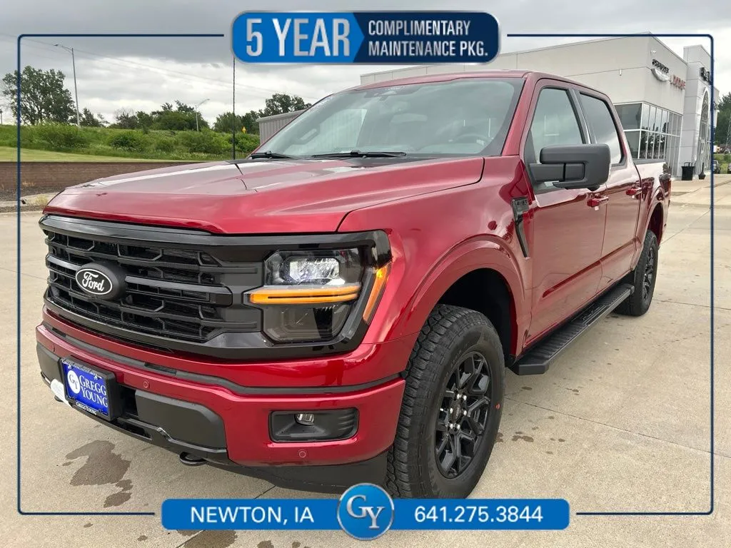 Red 2026 Ford F-150 XLT for sale in Newton, IA