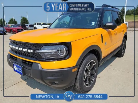 Orange 2026 Ford Bronco Sport Outer Banks for sale in Newton, IA
