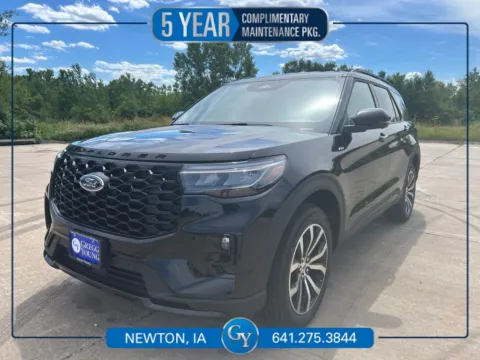 Black 2026 Ford Explorer ST-Line for sale in Newton, IA