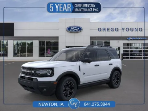 White 2026 Ford Bronco Sport Outer Banks for sale in Newton, IA
