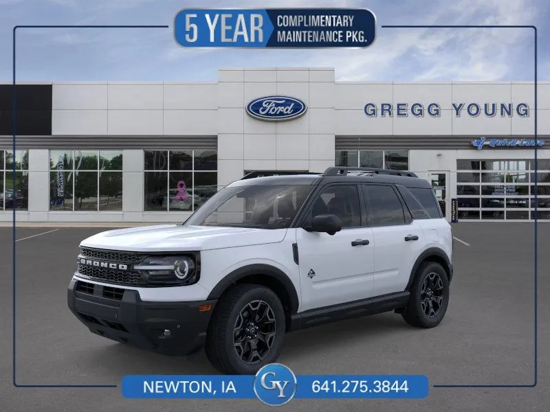 White 2026 Ford Bronco Sport Outer Banks for sale in Newton, IA