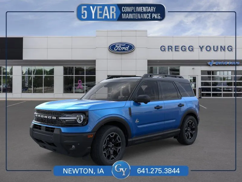 Blue 2026 Ford Bronco Sport Outer Banks for sale in Newton, IA