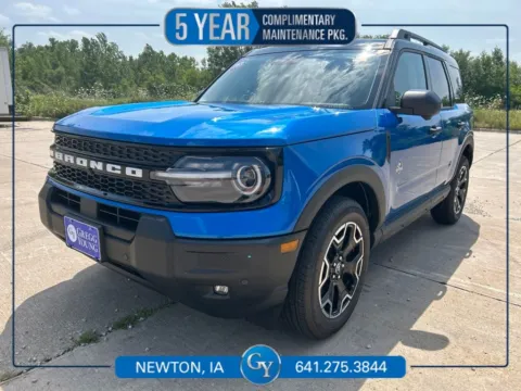 Blue 2026 Ford Bronco Sport Outer Banks for sale in Newton, IA