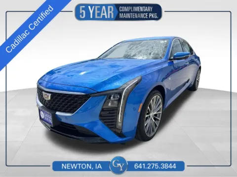 Blue 2026 Cadillac CT5 Premium Luxury for sale in Newton, IA