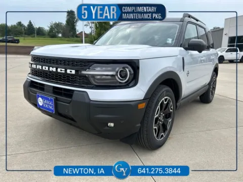 White 2026 Ford Bronco Sport Outer Banks for sale in Newton, IA