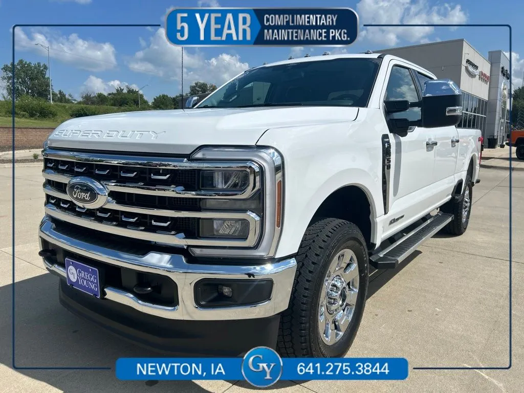 White 2026 Ford F-350SD Lariat for sale in Newton, IA