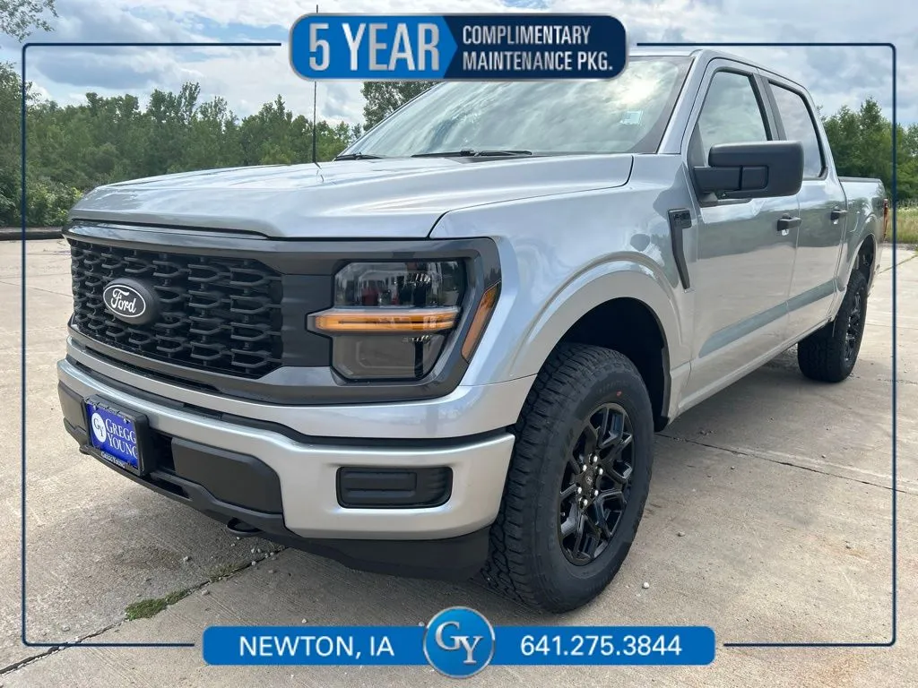 Silver 2026 Ford F-150 STX for sale in Newton, IA