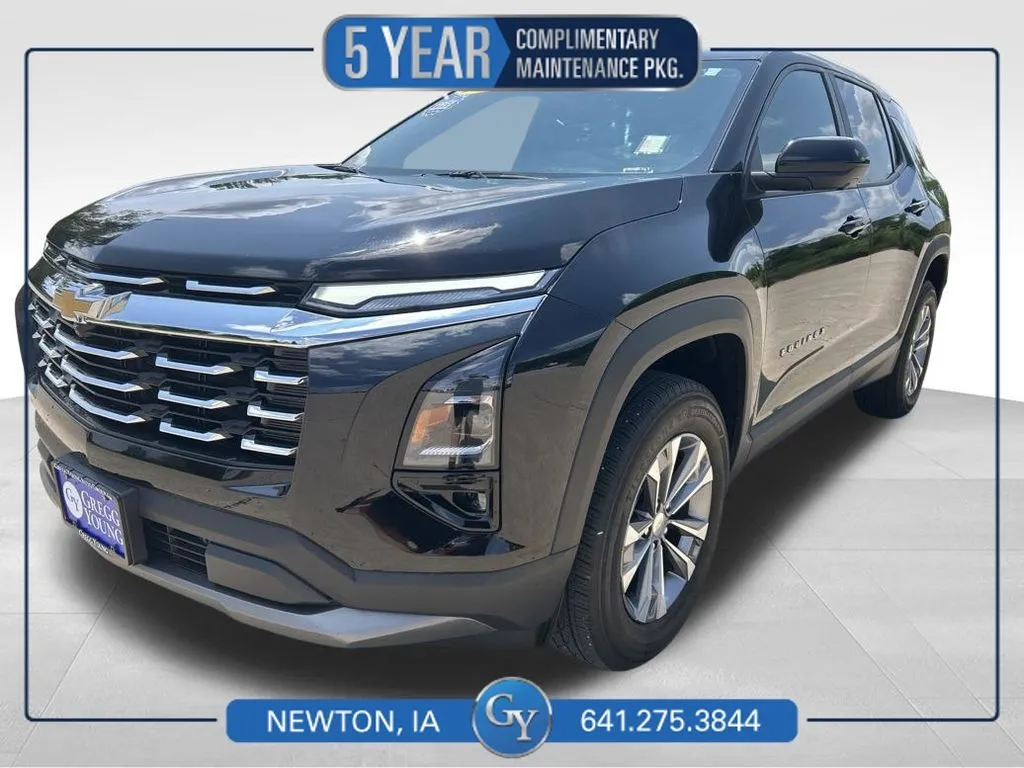 Black 2025 Chevrolet Equinox LT for sale in Newton, IA
