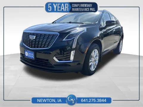 Black 2024 Cadillac XT5 Luxury for sale in Newton, IA