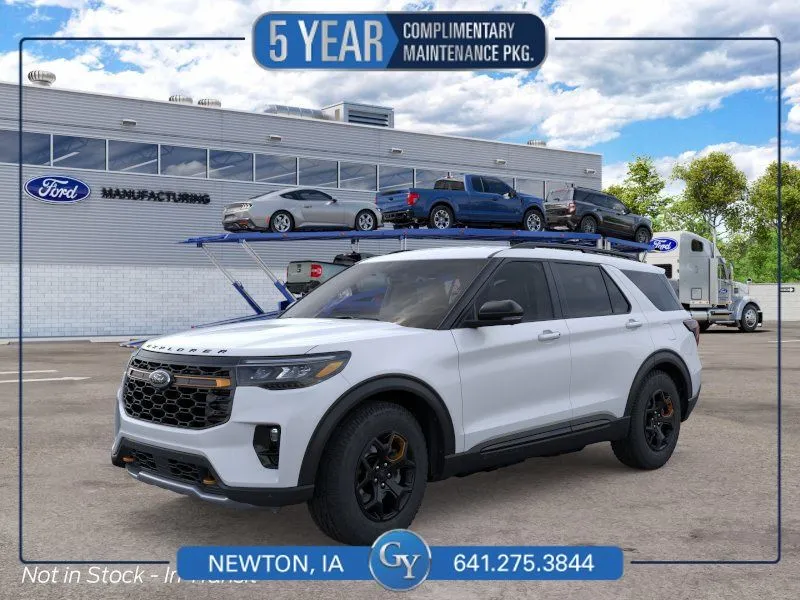 White 2026 Ford Explorer Tremor for sale in Newton, IA