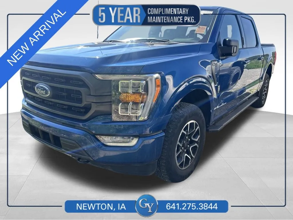 Blue 2023 Ford F-150 XLT for sale in Newton, IA