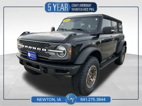 Black 2023 Ford Bronco Badlands for sale in Newton, IA