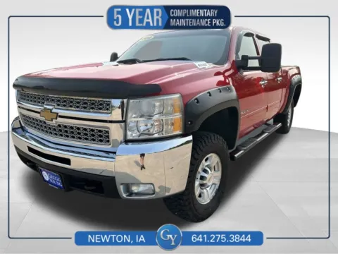 Red 2009 Chevrolet Silverado 2500 HD LTZ for sale in Newton, IA