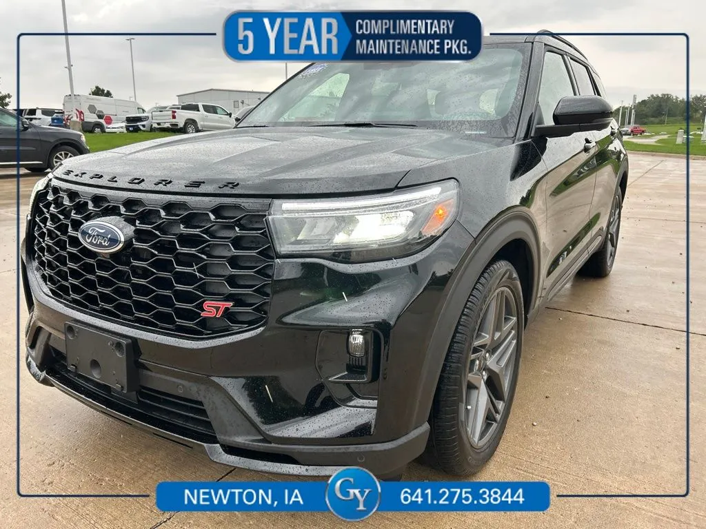Black 2026 Ford Explorer ST for sale in Newton, IA