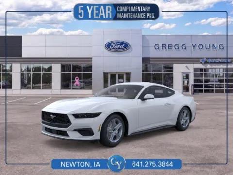 White 2026 Ford Mustang for sale in Newton, IA