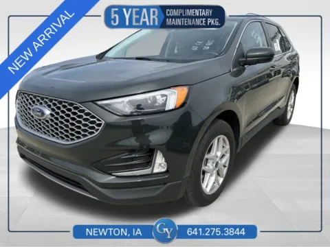 Green 2024 Ford Edge SEL for sale in Newton, IA