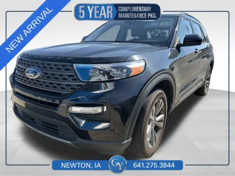 Black 2024 Ford Explorer XLT for sale in Newton, IA