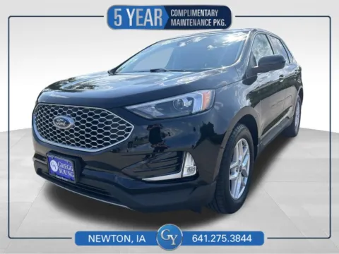 Black 2024 Ford Edge SEL for sale in Newton, IA