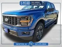 Blue 2024 Ford F-150 STX for sale in Newton, IA
