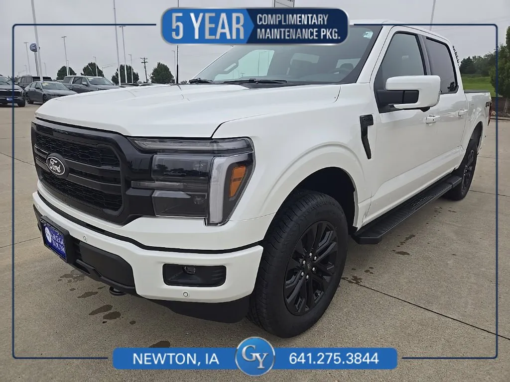 White 2026 Ford F-150 Lariat for sale in Newton, IA