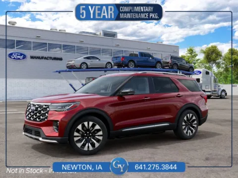 Red 2027 Ford Explorer Platinum for sale in Newton, IA